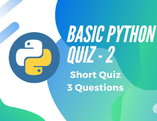 Python Quiz #2