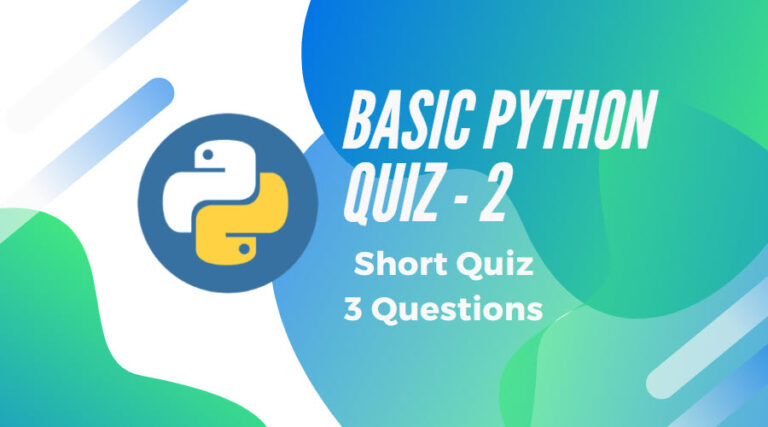 Python Quiz #2