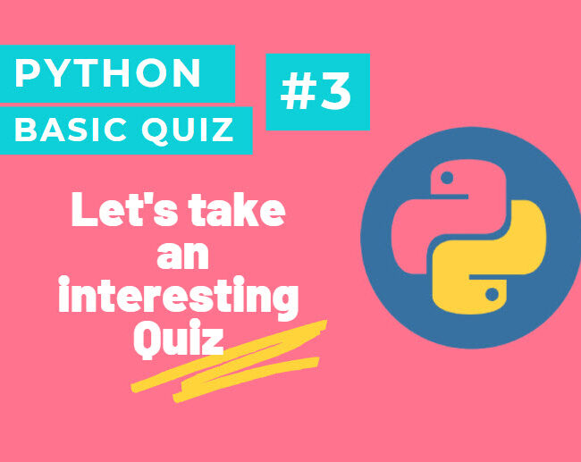 Python Quiz #3