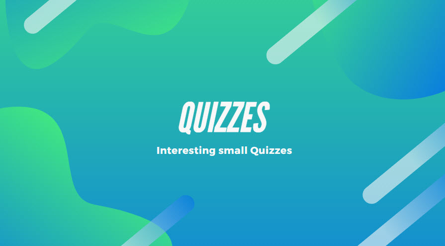 Quizzes